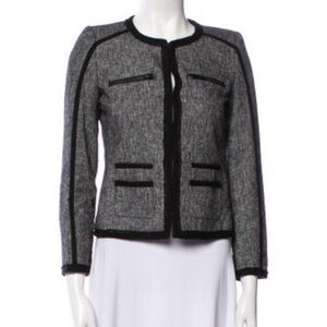The Kooples Tweed Pattern Jacket